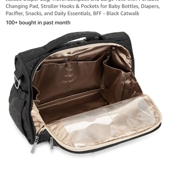 COPY - JuJuBe Diaper Bag, Travel Backpack and Large Tote with Portable Changing… - Picture 2 of 11